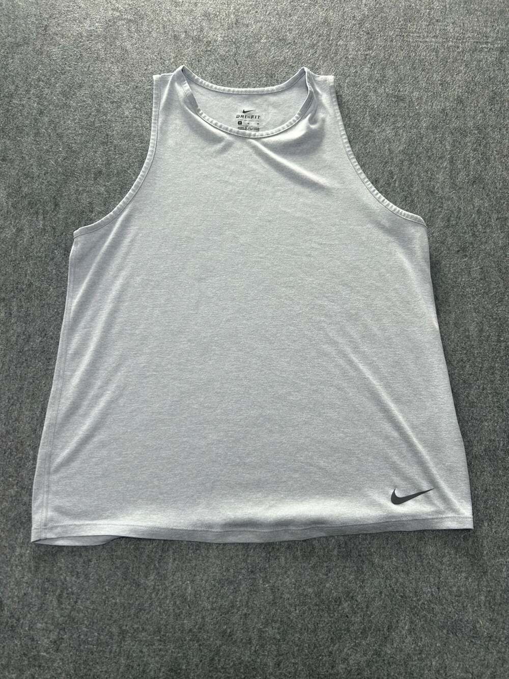 Nike Dri-FIT Gray Athletic Tank Top